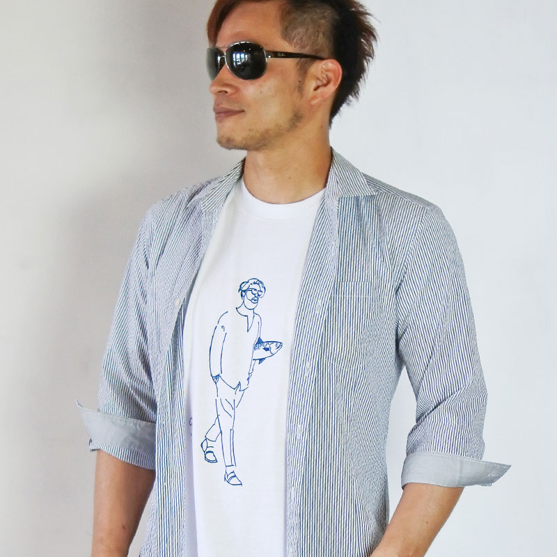 クラッチ鯖Tシャツ