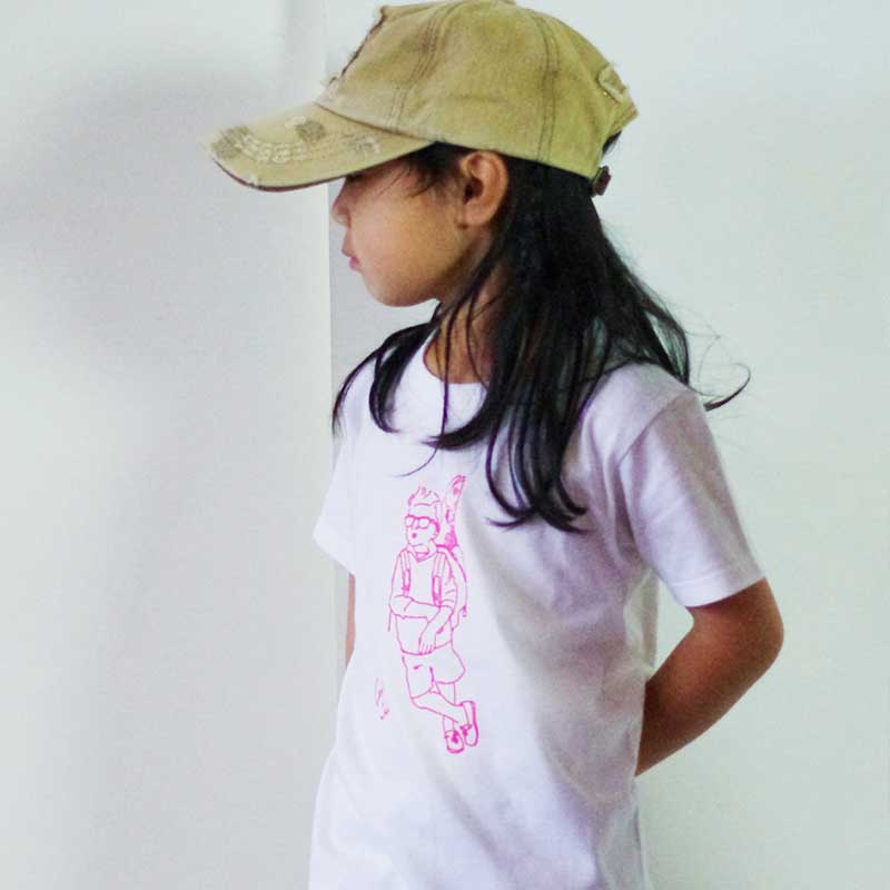 キャリー鯖Tシャツ（キッズ）