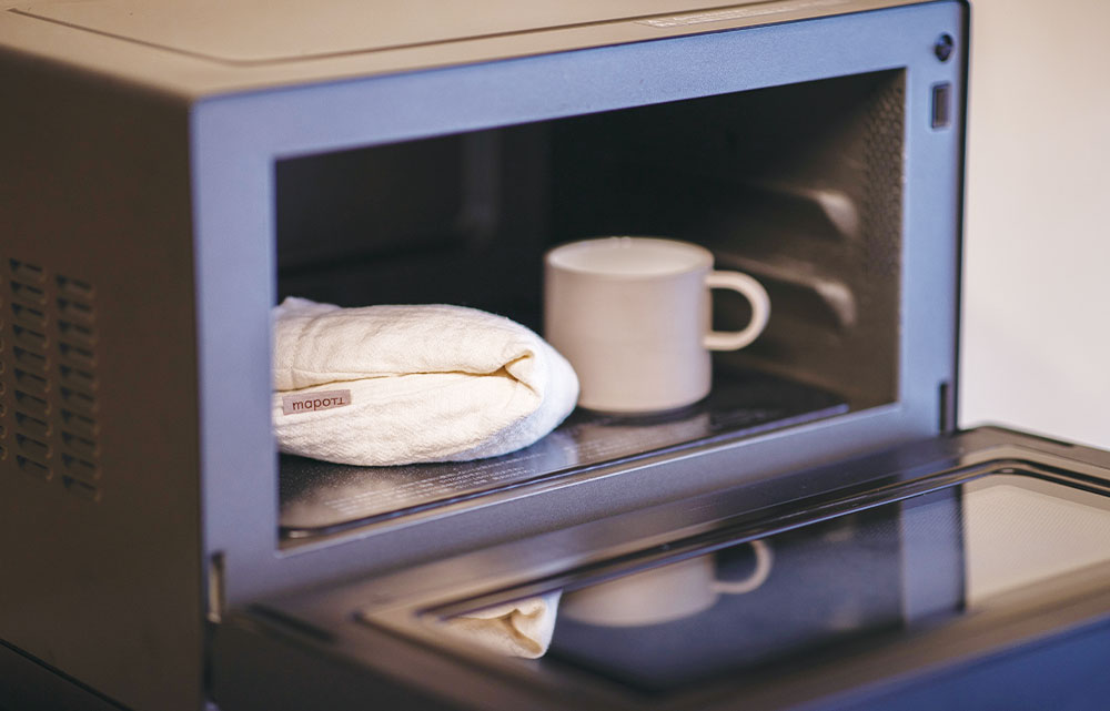 Warming with Rice Pillow